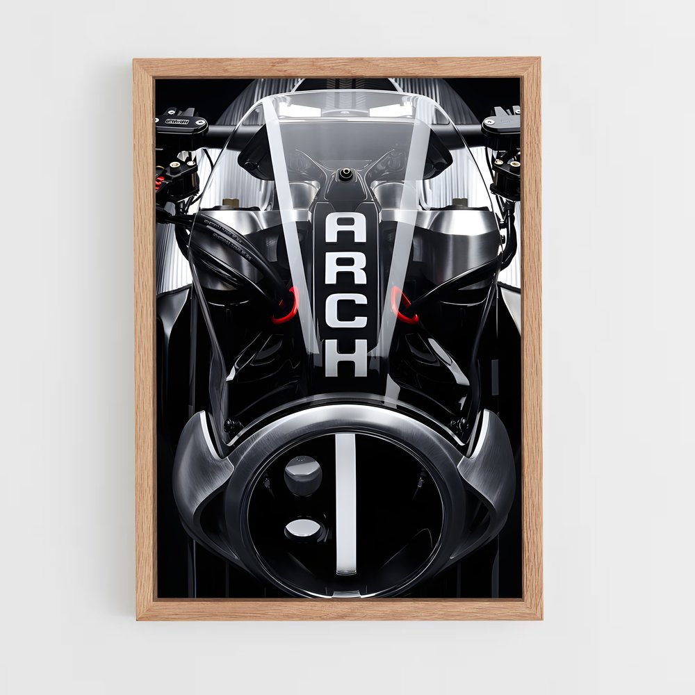 Poster P1 Éclipse – affiche Arch Motorcycle (vue 4)